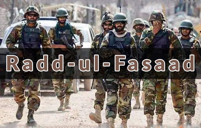 Operation Radd-ul-Fasad Pakistani Pak Army 
