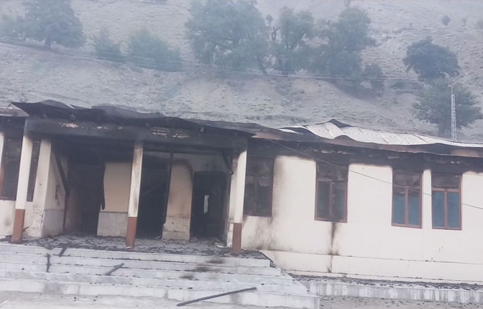 12 Schools Set on Fire in Diamer District of Gilgit Baltistan