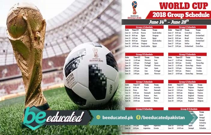 2018 FIFA World Cup Matches Start This Summer