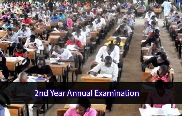 2nd Year Annual Examination