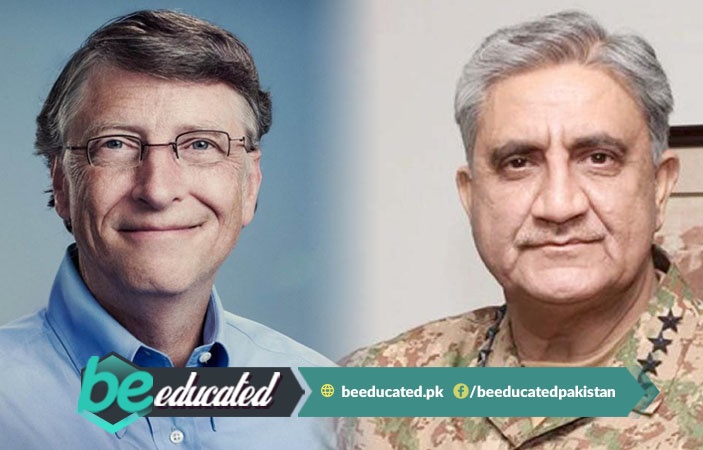 Bill Gates Calls Army Chief of Pakistan