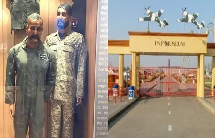 Indian WC Abhinandan’s Failed Mission is ‘Showcased’ at PAF Museum 