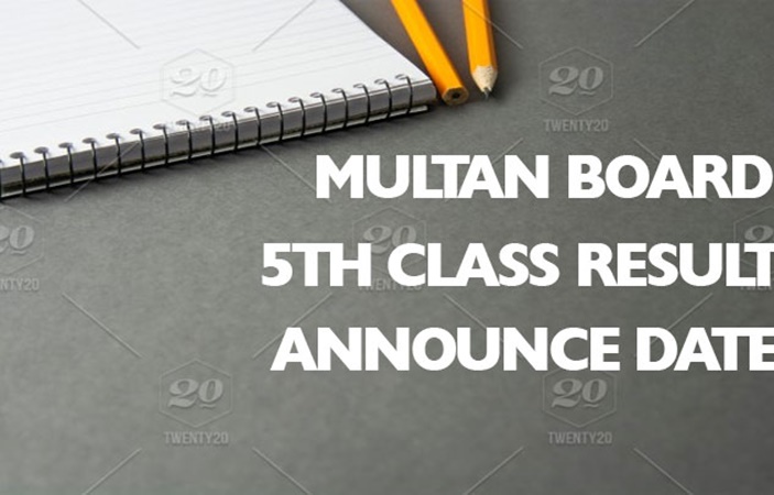 Multan Board 5th Class Result 2020