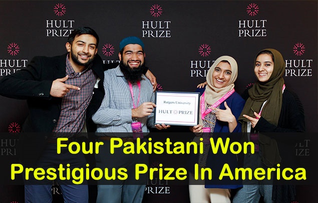 Pakistani students won the Hult Prize Challenge