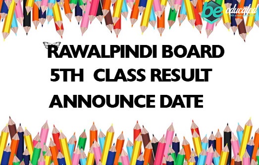Rawalpindi Board 5th Class Result 2020