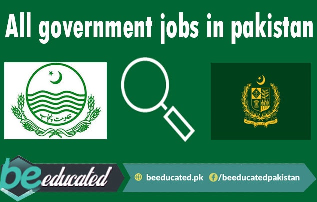 Search latest Government Jobs in Pakistan Online 2019