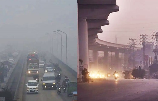 Smog becomes unbearable in Lahore !