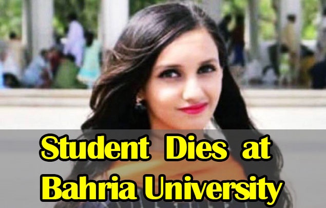 Student dies at Bahria University