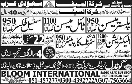 Gondal Trade Test and Training Center Offers Jobs 2019
