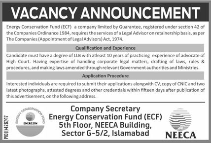 Jobs In Energy Conservation Fund 09 Feb 2018