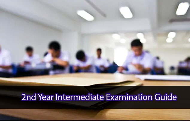 2nd Year Intermediate Examination Guide