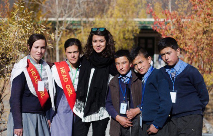 Pakistani girl in Islamabad has left her six-figure job to teach children in Hunza village