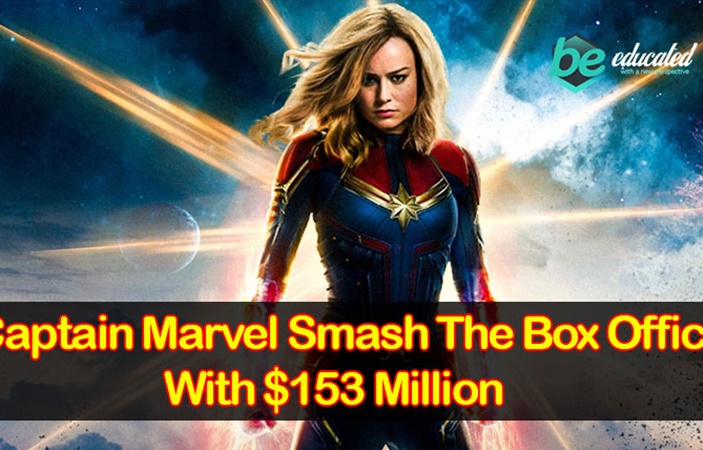 Captain Marvel Smash The Box Office With $153 Million