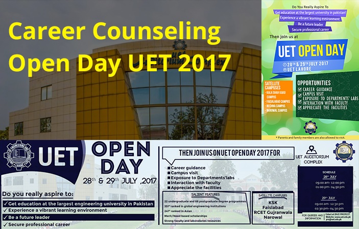 Career Counseling Open Day UET 2017 