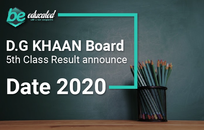 DG Khan Board 5th Class Result 2020
