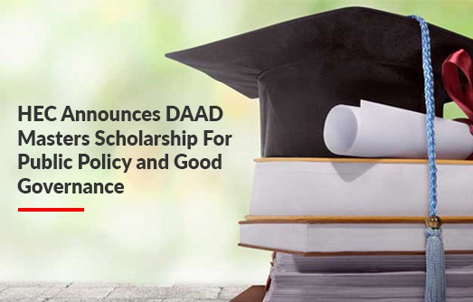 HEC Announces DAAD Masters Scholarship For Public Policy and Good Governance