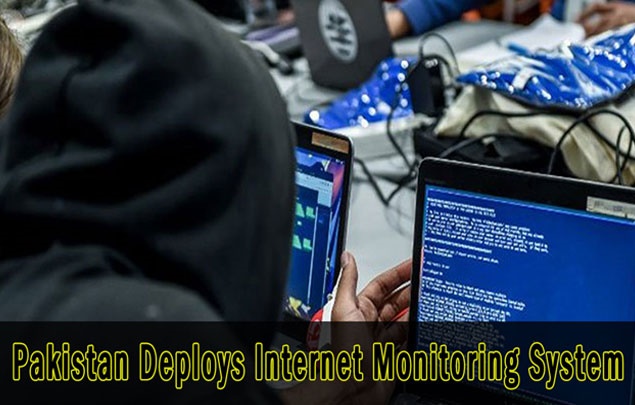 Pakistan deploys Internet Monitoring System!