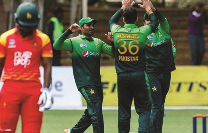 Pakistan White Washes Zimbabwe in ODI Series
