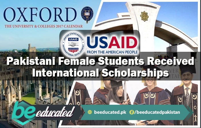 Pakistani Female Students Received International Scholarships