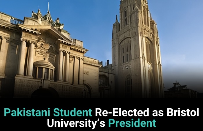 Pakistani Student Re-Elected As Bristol University’s President