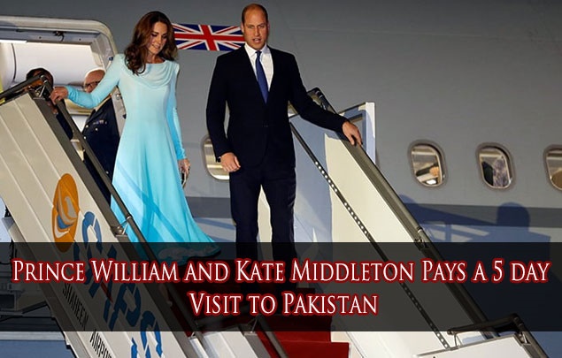 Prince William and Kate Middleton Pays a 5 day Visit to Pakistan