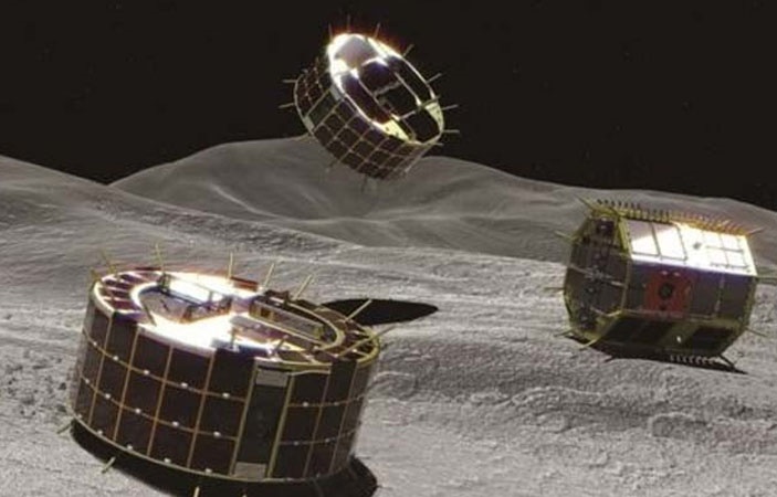 Two Japanese Robot Rovers Land on Ryugu Asteroid