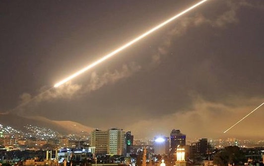اسرائیل کی جا نب سے شام میں اسلحہ ڈپوپر حملہ