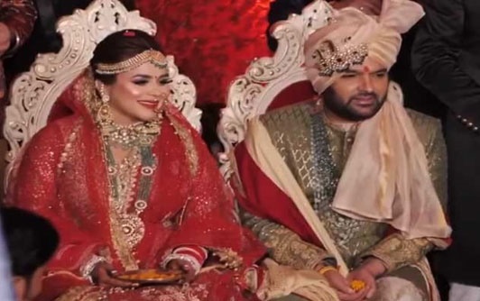 کپل شرما کی شادی کی ویڈیویو ٹیوب پرجاری