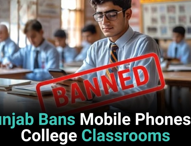 Punjab Bans Mobile Phones In College Classrooms