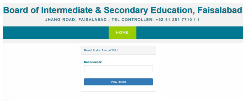 BISE Faisalabad Board